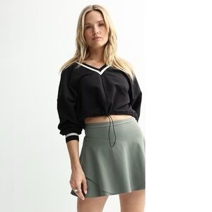 Sale! Women's FLX Embrace Varsity Drawstring Waist Popover. Sz S. New with tags!